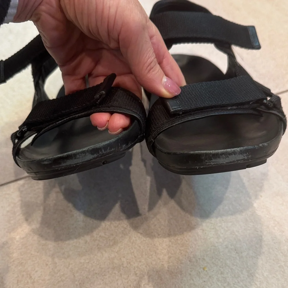 Prada Black Men's Strappy Sandals - Picture 4 of 9